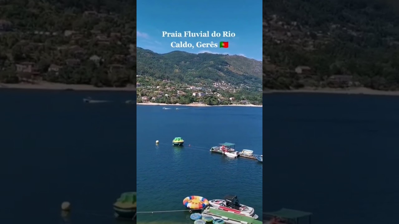 Praia Fluvial do Algueir&atilde;o/Ger&ecirc;s ☀️ #shorts