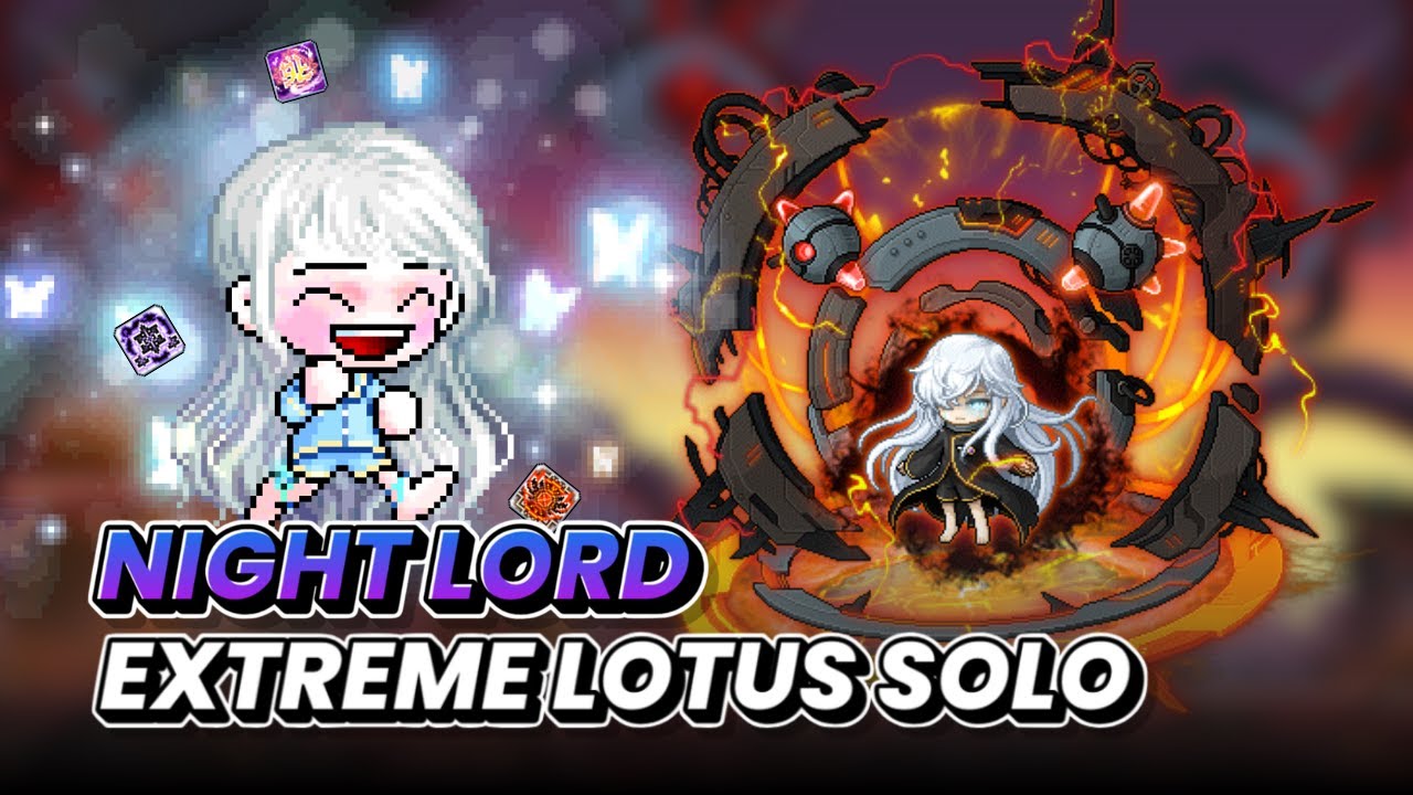 MapleStory Kronos Night Lord Extreme Lotus Solo (78625 HEXA)