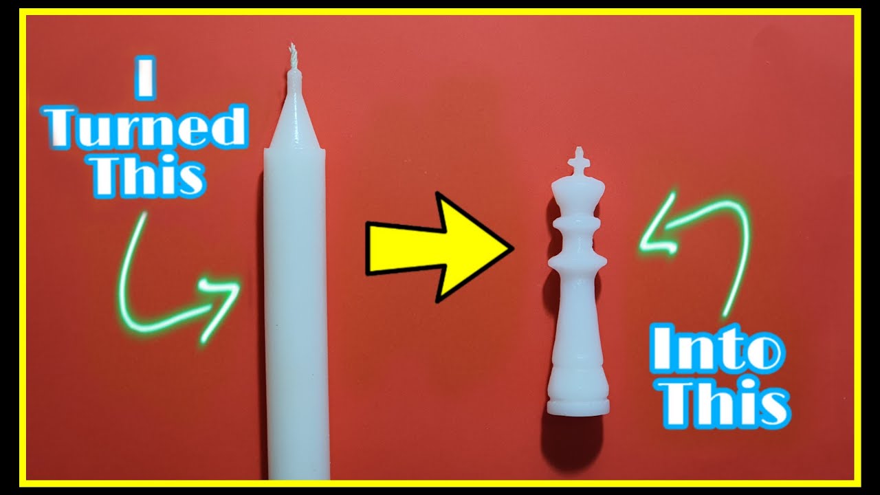 Carving a KING from a CANDLE