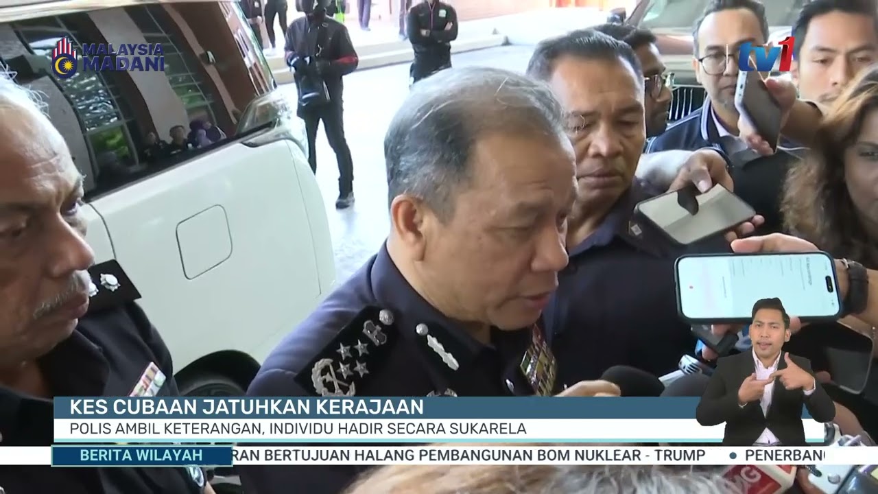 5 MAC 2026 - BW - CUBAAN JATUHKAN KERAJAAN: POLIS AMBIL KETERANGAN, INDIVIDU HADIR SECARA SUKARELA