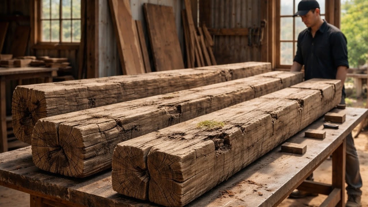 Everyone Thought This Driftwood Was Useless — You Won’t Believe What This Carpenter Made