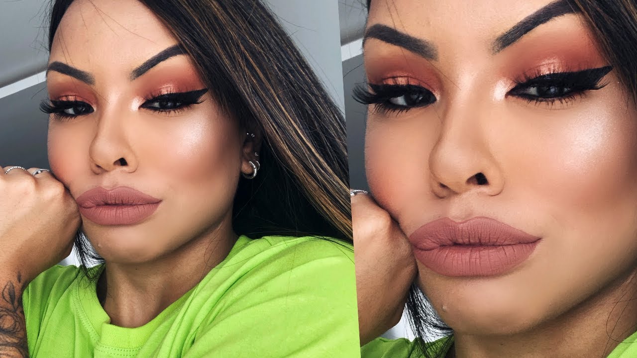 MAKE GRINGU&Iacute;STICA USANDO PALETA DA MARI SAAD - Por @Nathinog