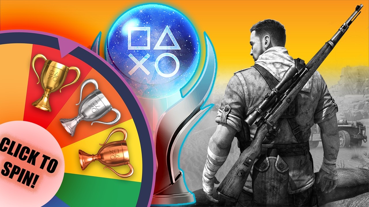 Sniper Elite 3 Platinum, But The Trophies Are Randomized!