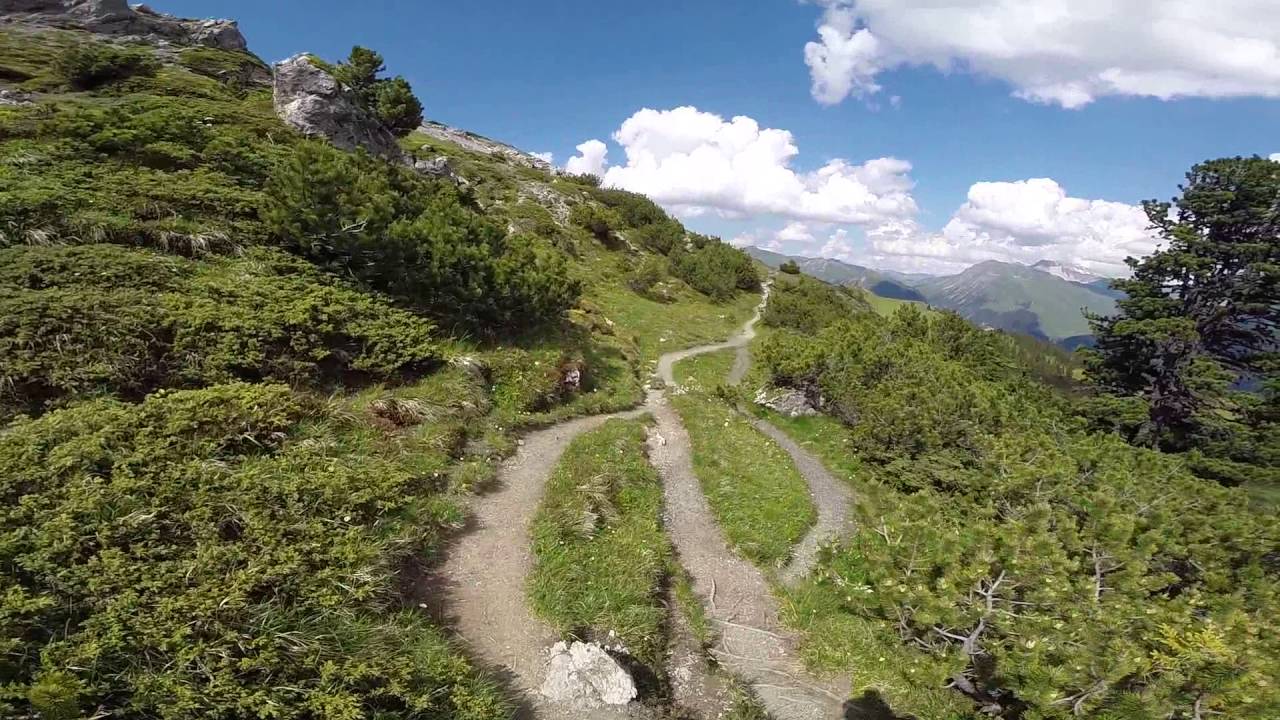 GPS Biketicket 2 RIDE Chur/Arosa/Lenzerheide (schwarz/black): Weisshorn (Arosa)-Scheidegg-Ochsenalp