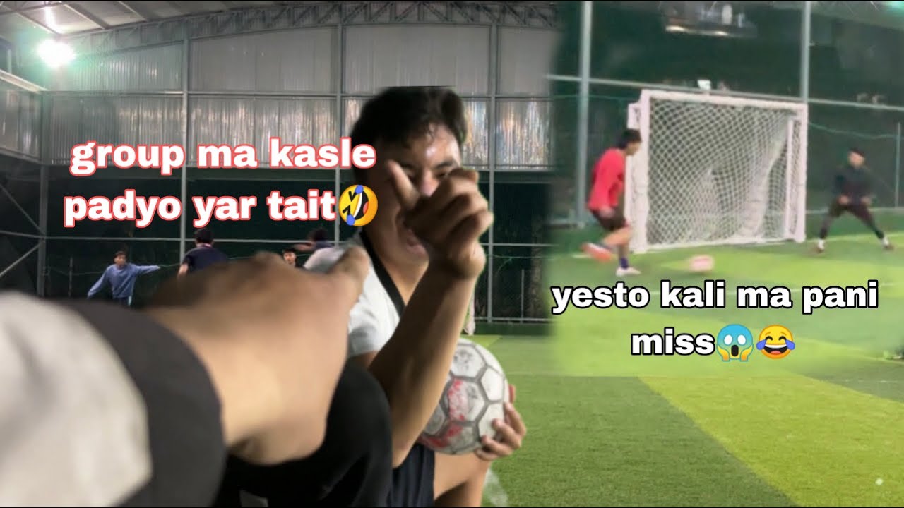 Futsal ma paduwa vetiyo aja 🤣😅//last ramailo vayo futsal ma😍//newvlog//@Sandeshthakali 