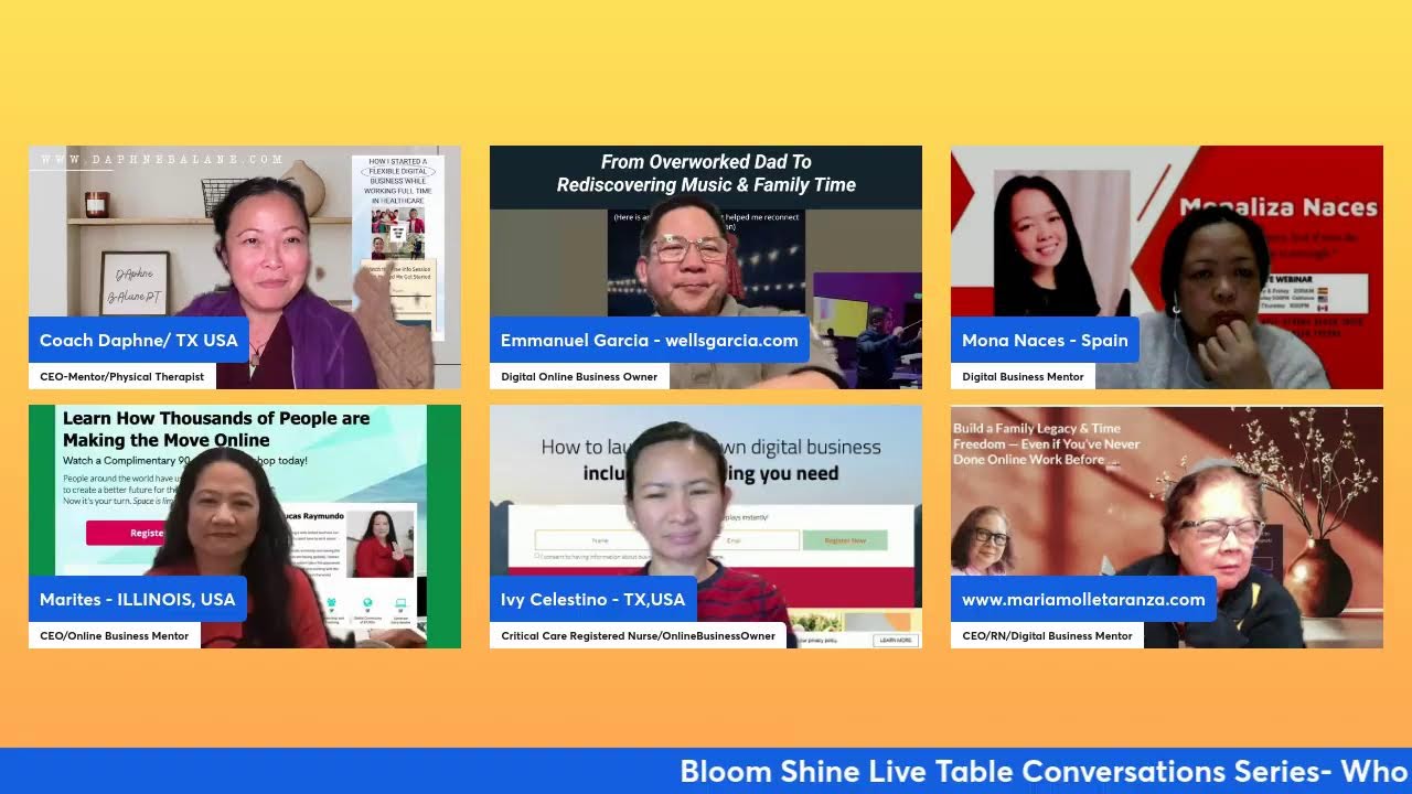 Bloom Shine :Who we are and who are we becoming as an Online Entrepreneurs