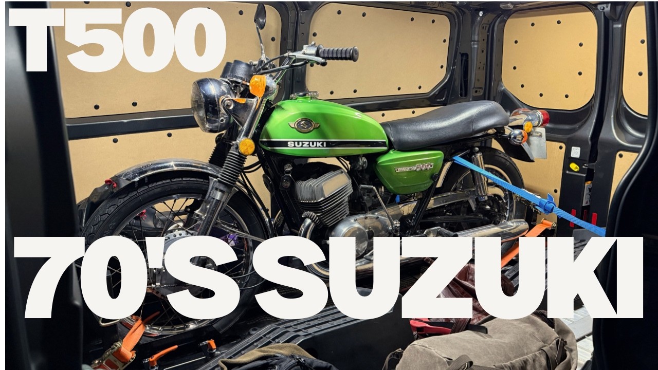Suzuki T500 Titan 1974 года — Сможет ли он когда-нибудь снова завестись? | Разгрузка | Первый взгляд
