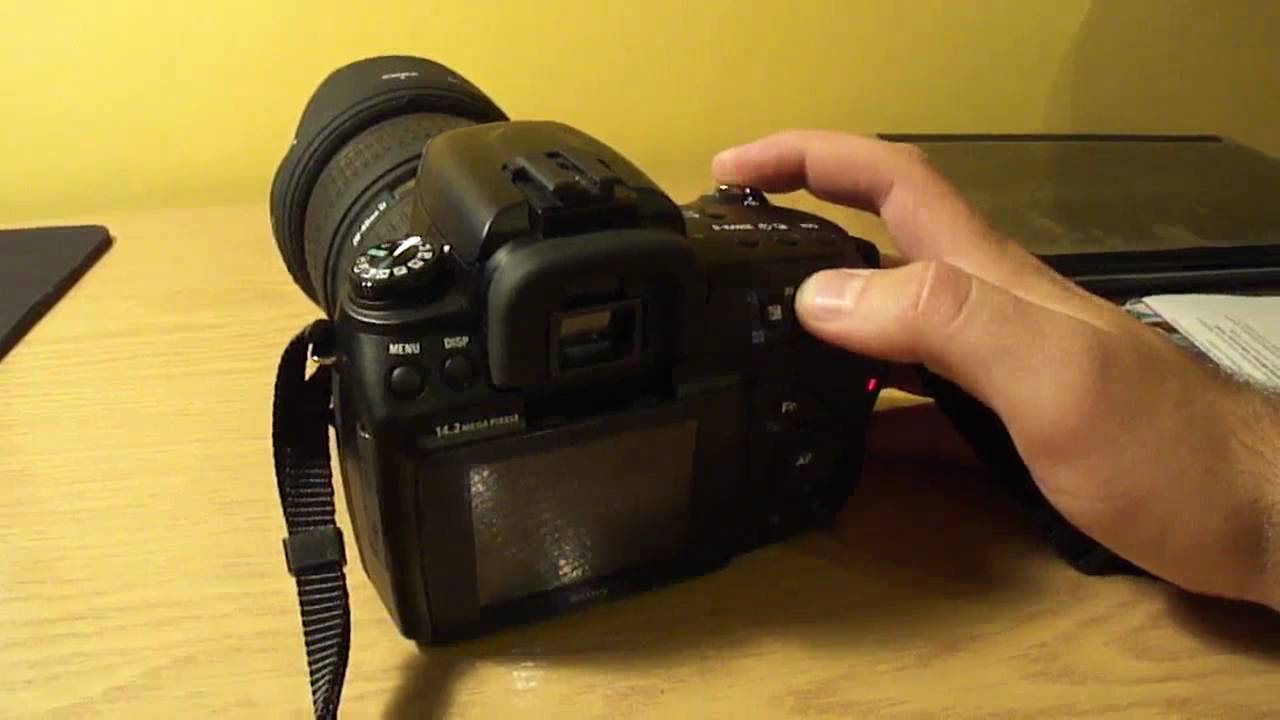 Sony A450 - 7kl/s
