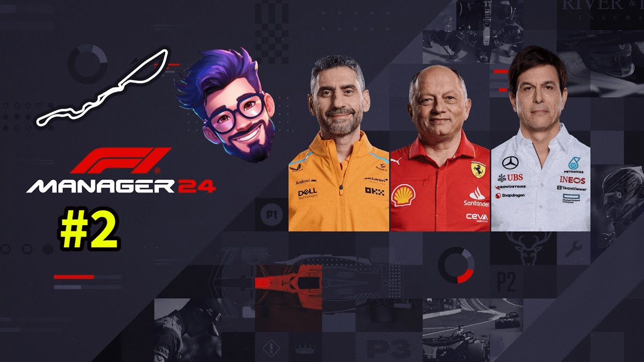 F1 Manager 24 [FR] Let's play Myteam #2bis On attaque les murs de Jeddah!!