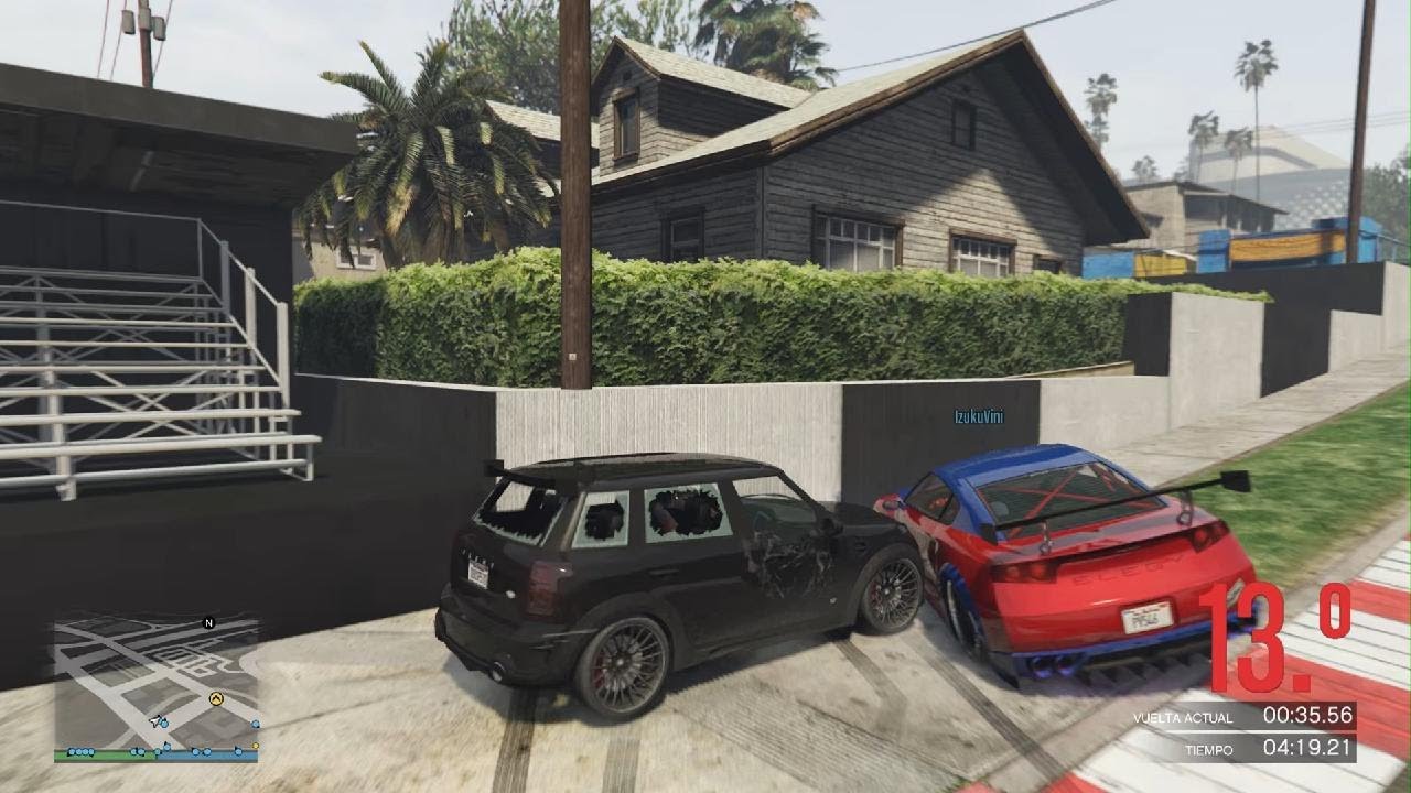 Carrera con coches aleatorios 🎮 ~ #gta5 #gtaonline 