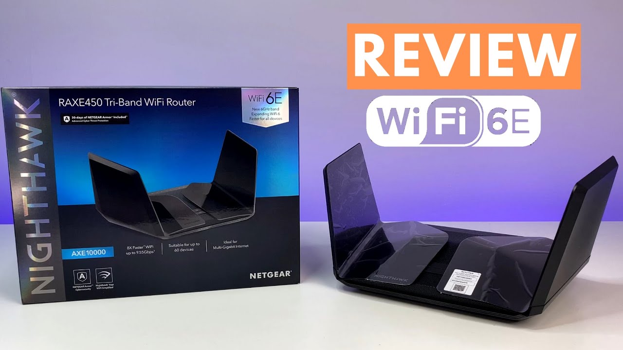 Обзор маршрутизатора Netgear Nighthawk RAXE450 AXE10000 WiFi 6E (2021)