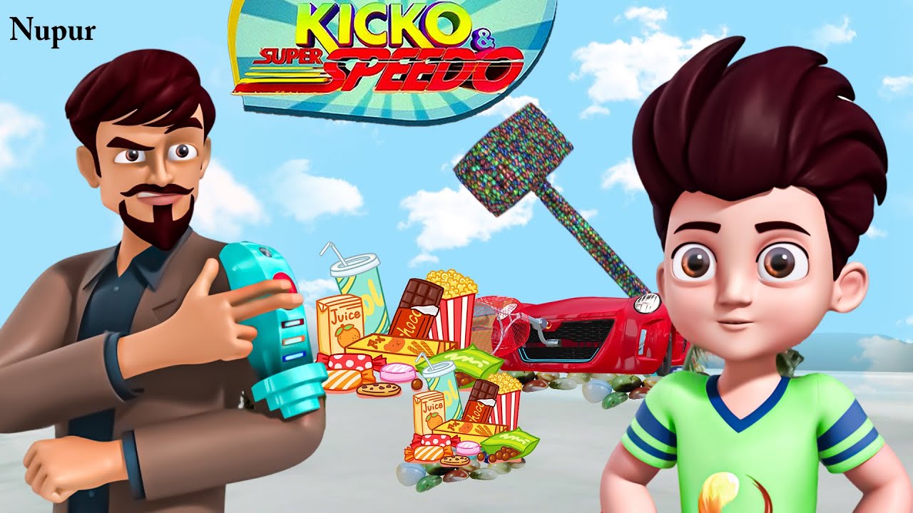 Kannu Kanche Wala ने की Suncity से खाने की चोरी | Kicko & Super Speedo | Cartoons For Kids In Hindi