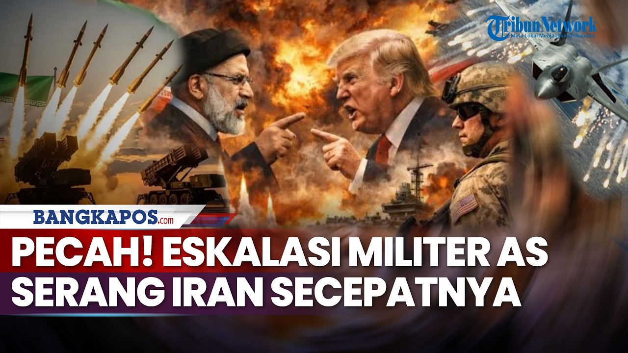 Pecah! Eskalasi Militer AS Serang Iran Paling Cepat Hari Sabtu