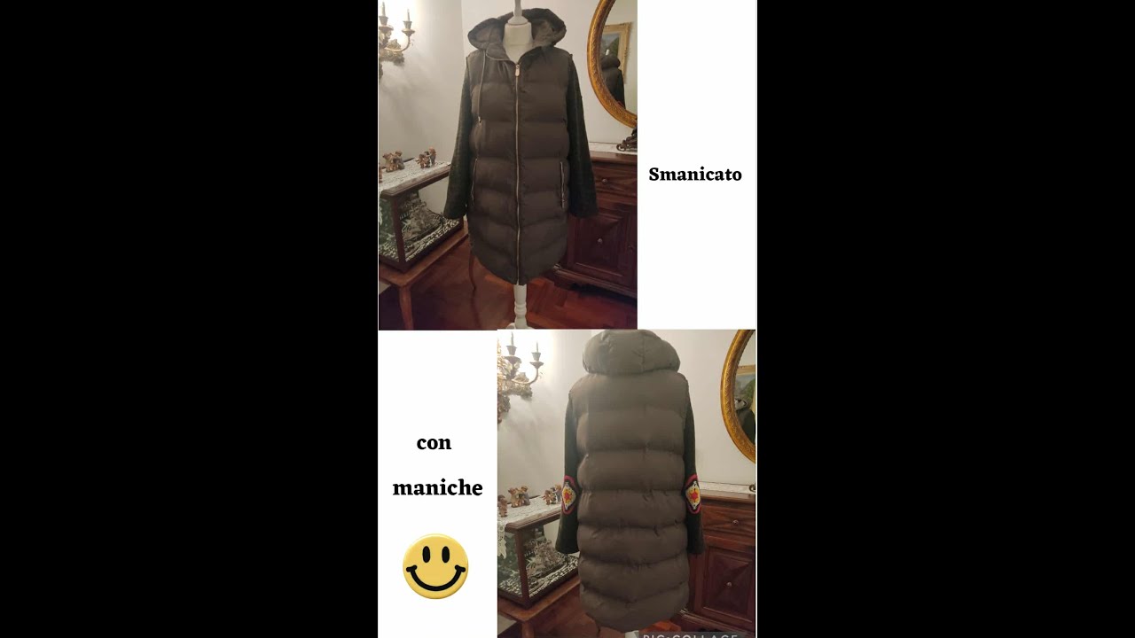 Smanicato con maniche ai ferri