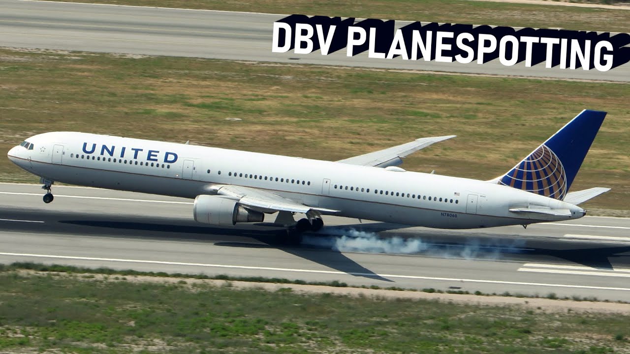 Dubrovnik Airport DBVLDDU - 10 Minutes of Planespotting - 2025 Part III