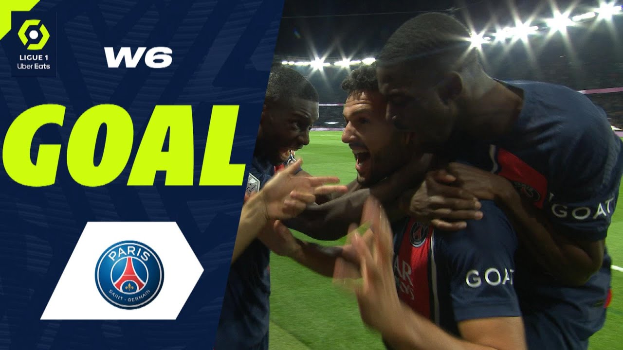 Goal Gon&ccedil;alo MATIAS RAMOS (47' - PSG) PARIS SAINT-GERMAIN - OLYMPIQUE DE MARSEILLE (4-0) 23/24