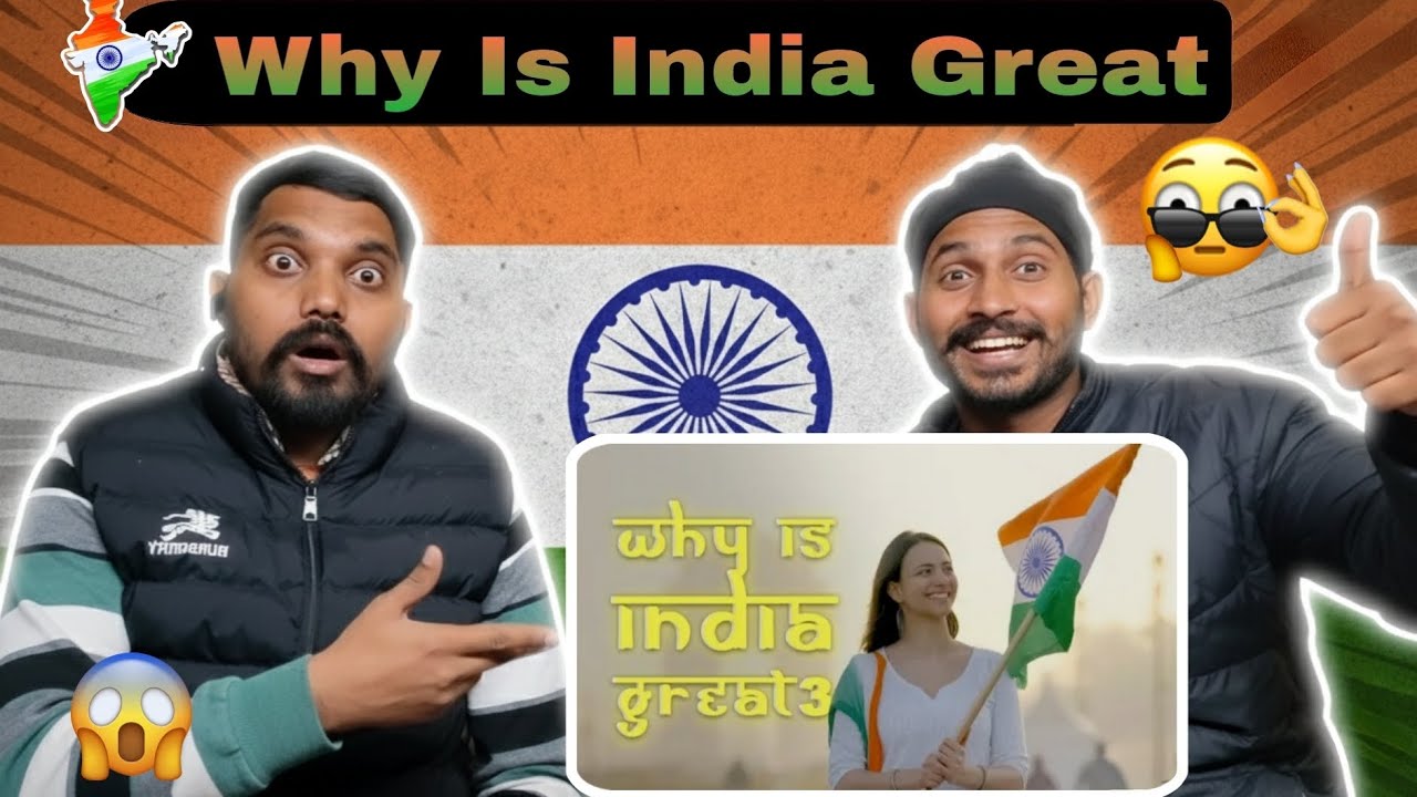 Why Is India Great 🇮🇳 हमारा देश महान क्यों हैं 🫡 Reaction Video 