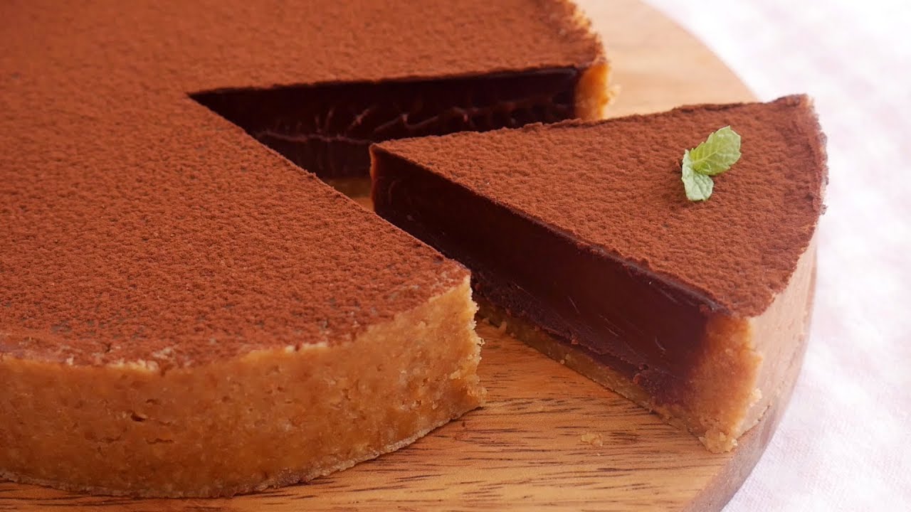 No oven Chocolate Tart 노오븐 초콜렛 타르트 만들기(feat. 발렌타인데이 선물 만들기) | Kkuume 꾸움