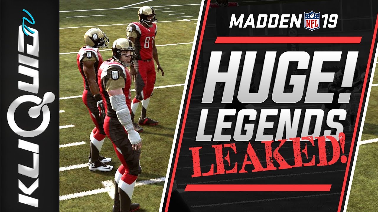 MUST-SEE LEGENDS LEAKED in MADDEN 19 ULTIMATE TEAM! Dozens of LEGENDS Revealed with GAMEPLAY PICS!
