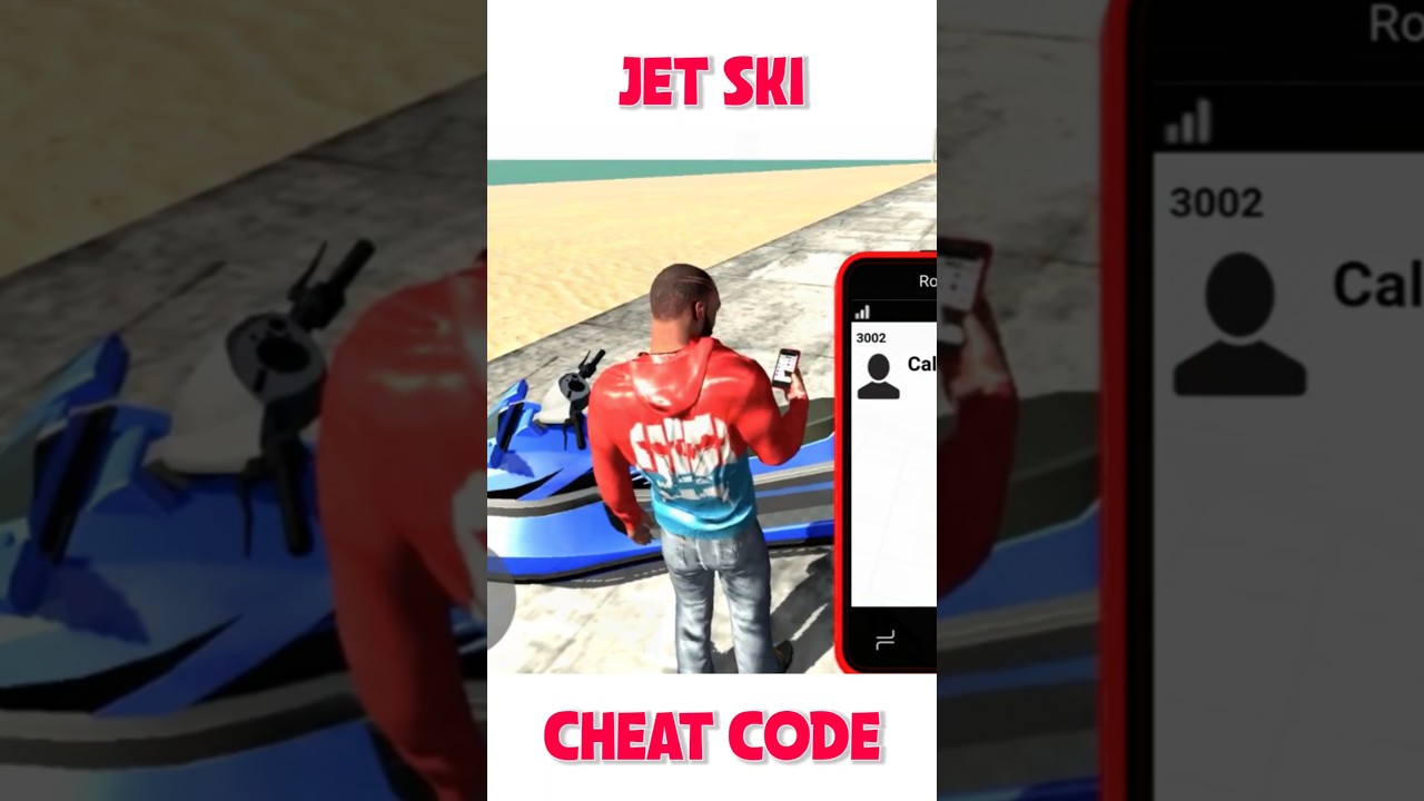 NEW UPDATE JET SKI CHEAT CODE 🤑 | INDIAN BIKE DRIVING 3D NEW UPDATE #shortsfeed #indianbikedriving3d