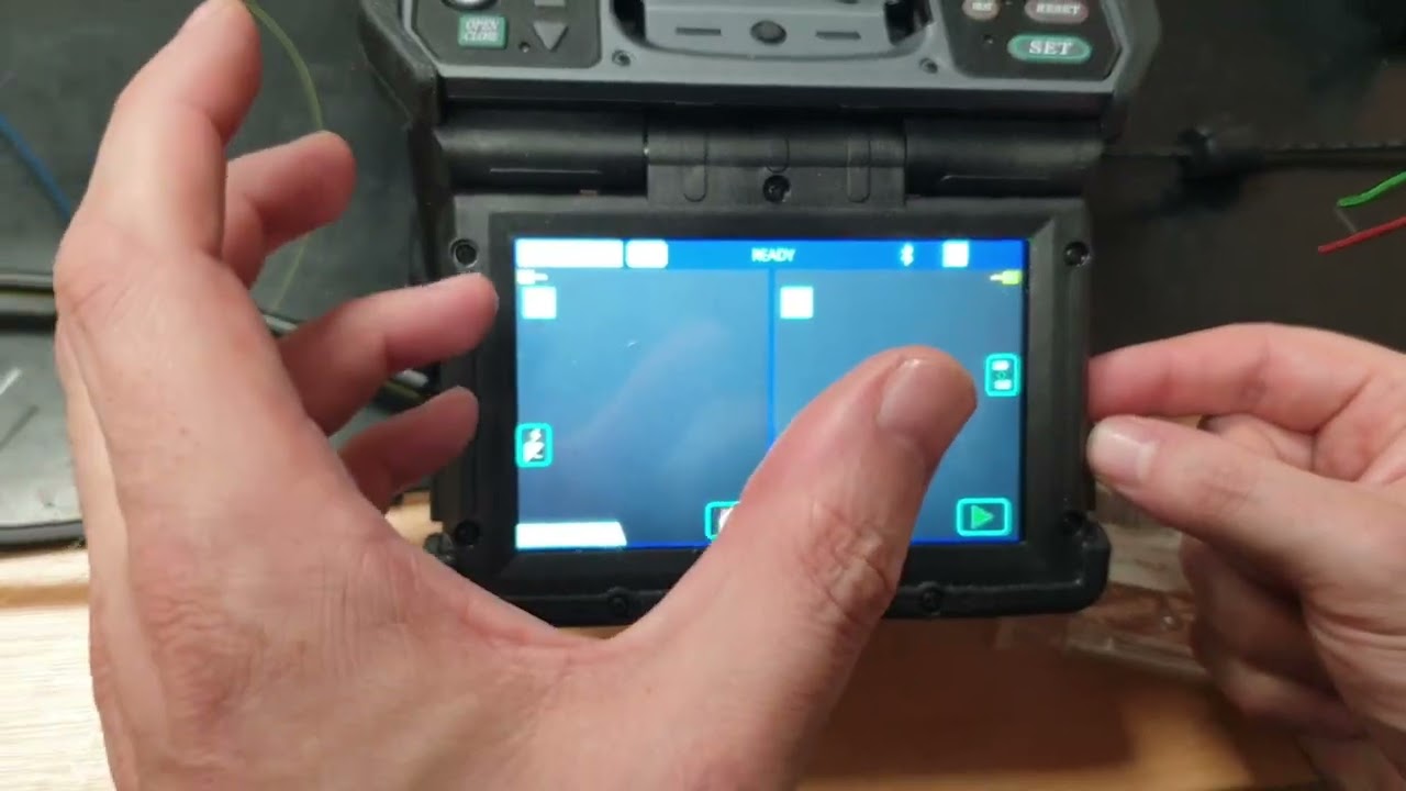 Fujikura 90s Fibre splicer settings