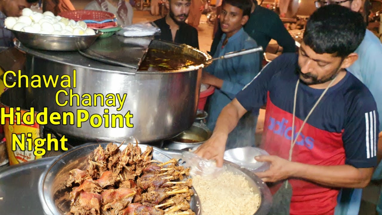 Street Food Lahore | Billa Murgh Chanay and Chawal | Anda Kofta Chanay | Chana Chole | Chickpea Stew