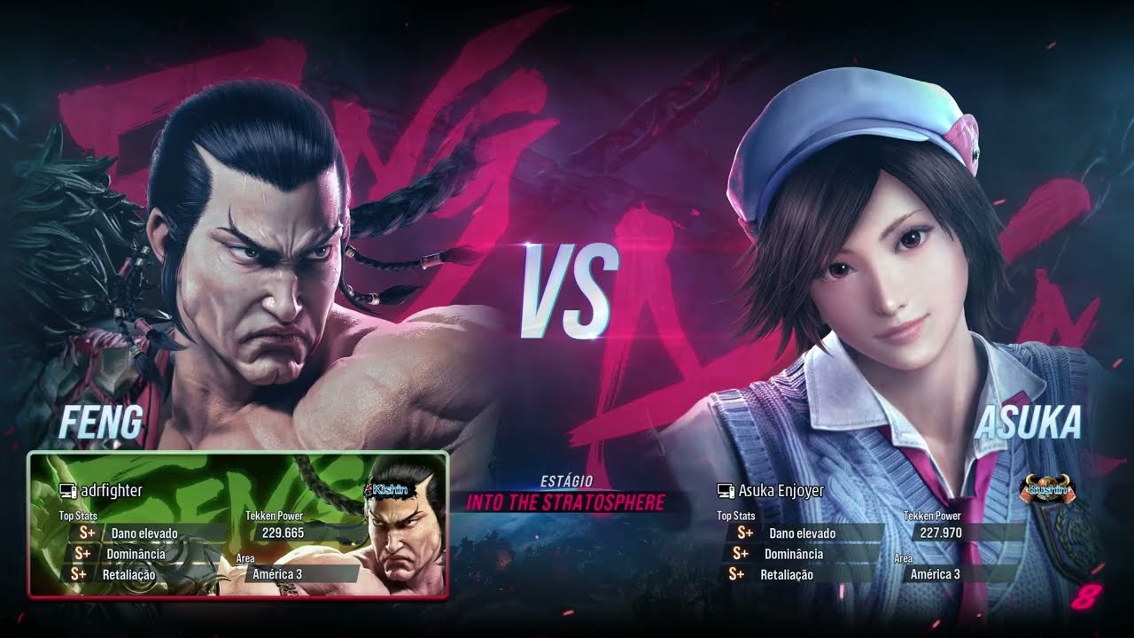 Tekken 8 Feng vs Asuka