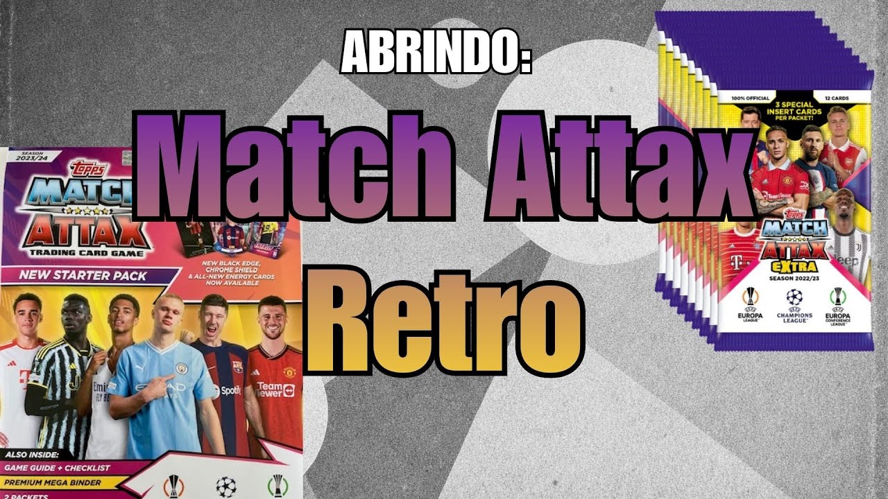 A EDIÇÃO DE MATCH ATTAX DE 23/24 FOI ANIMAL! - Topps Match Attax 23/24