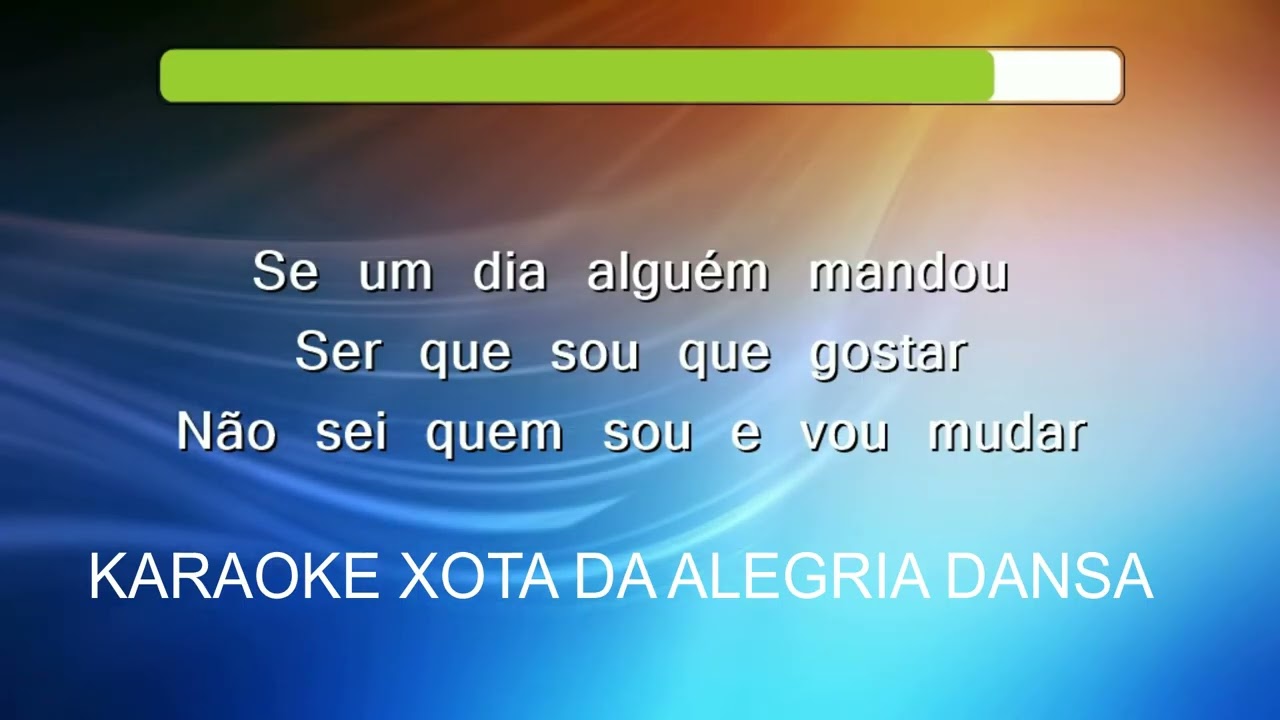 Karaoke Xota Da Alegria Dansa