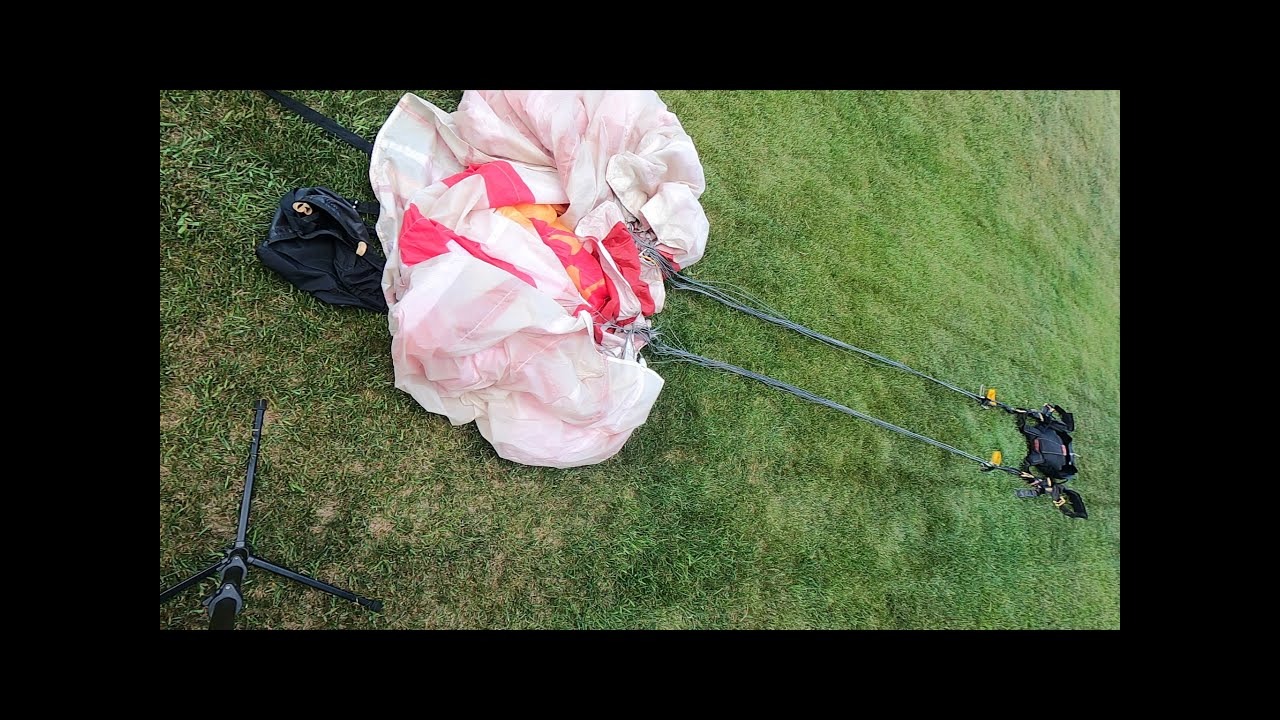 Self Packing Parachute