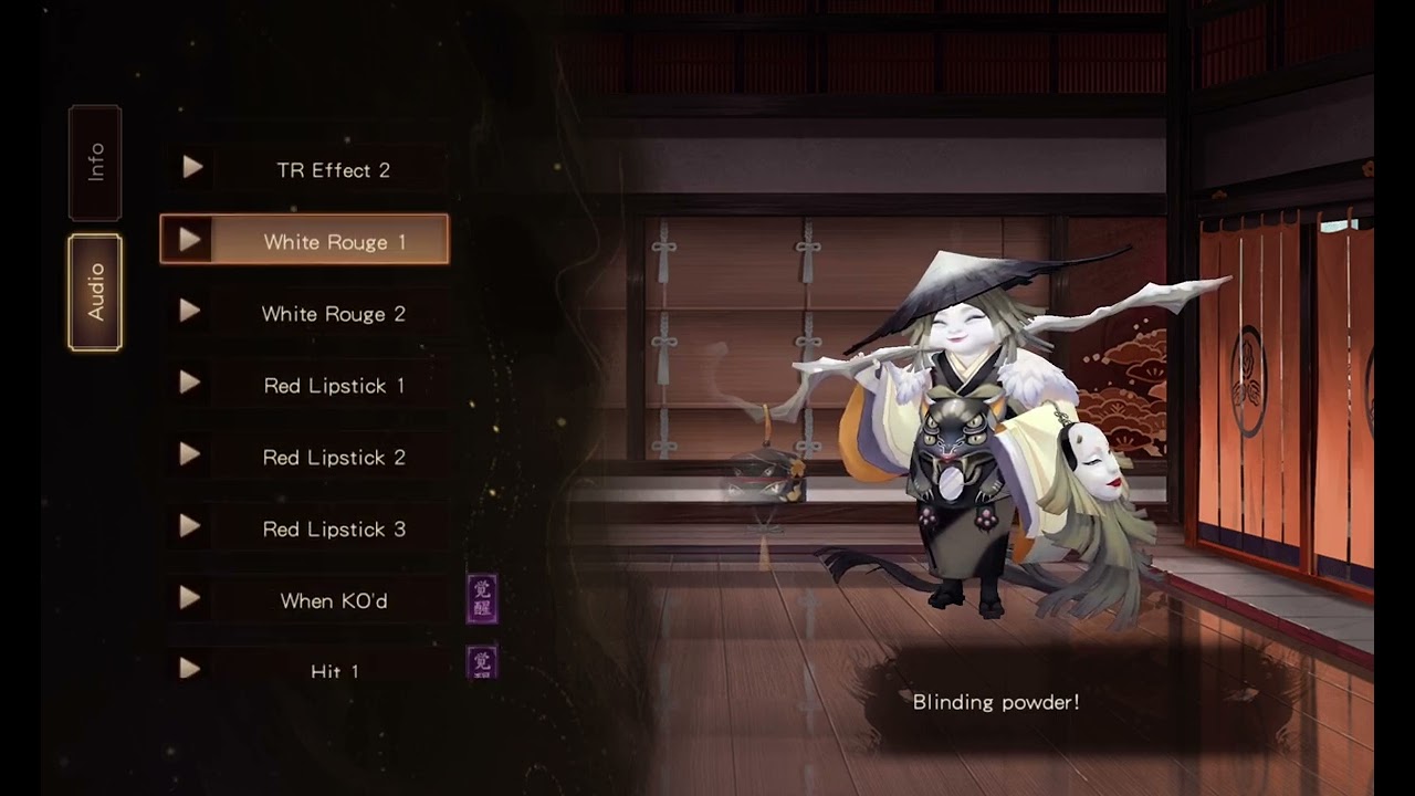 Onmyoji - SR Oshiroibaba voice lines (CV: Hanawa Eiko)