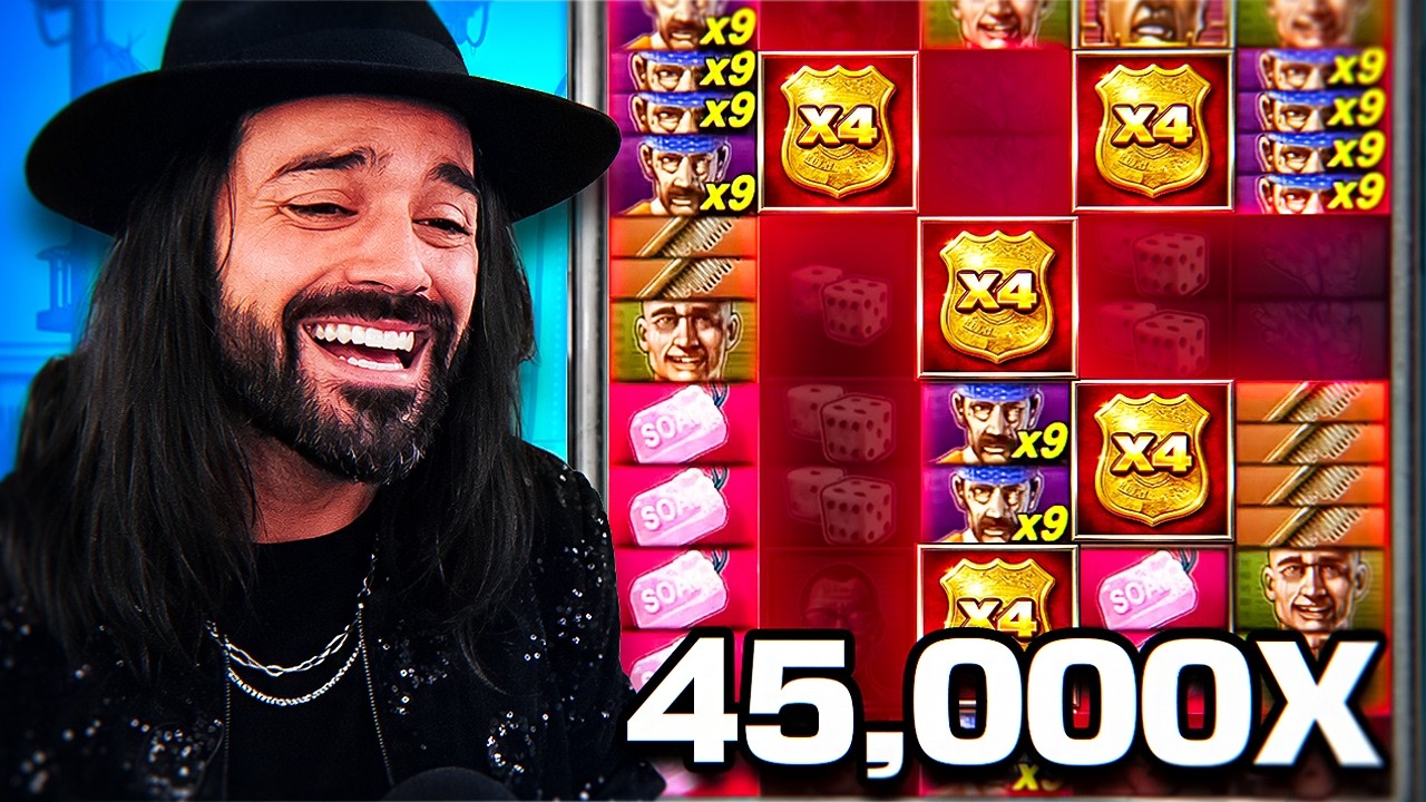 ROSHTEIN HITS INSANE 5 WILD MAX WIN SETUP ON SAN QUENTIN!