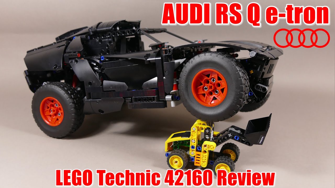 LEGO Technic Designer reviews AUDI RS Q e-tron 42160. #grohl666 #milanreindl