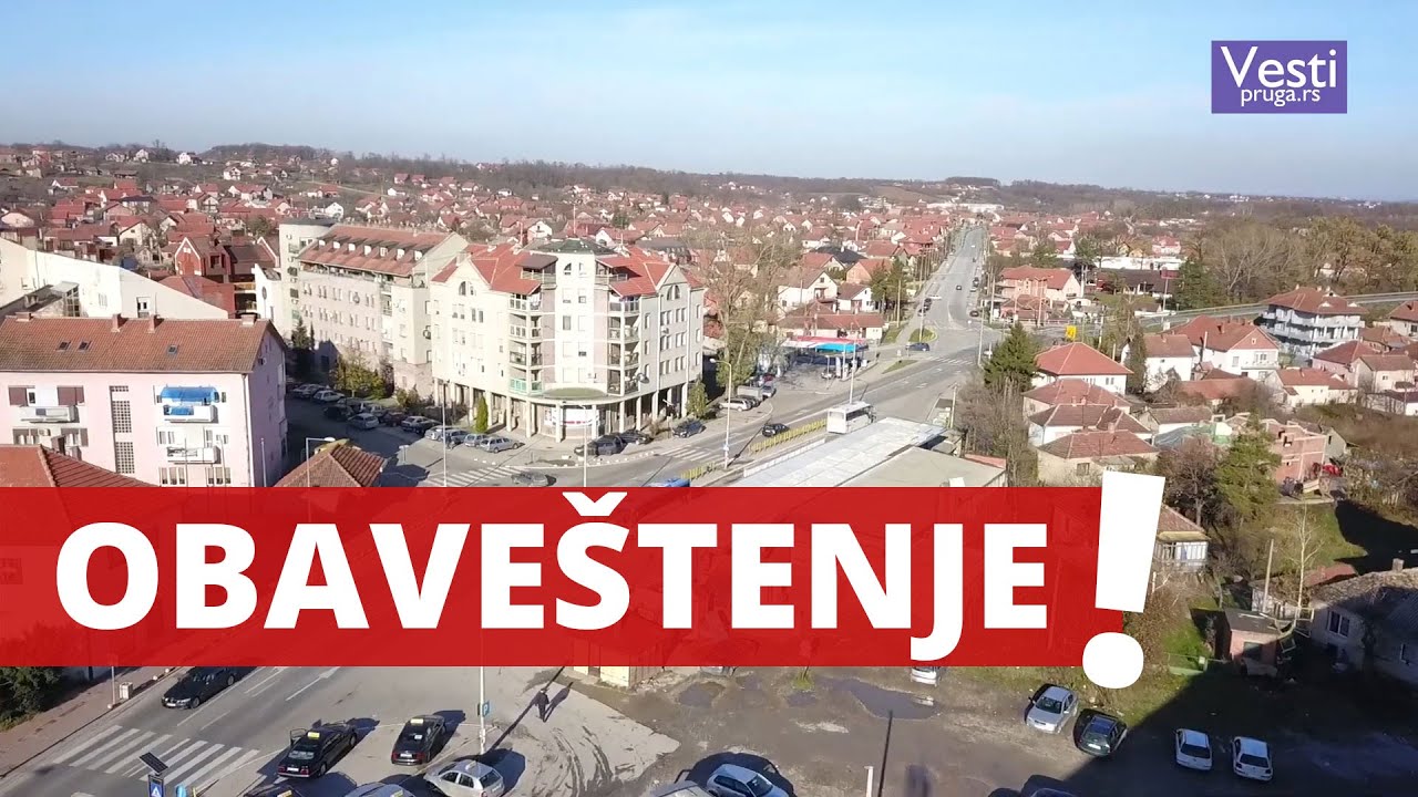 Vesti  18 mart 2020 - Obaveštenje za građane Lajkovca