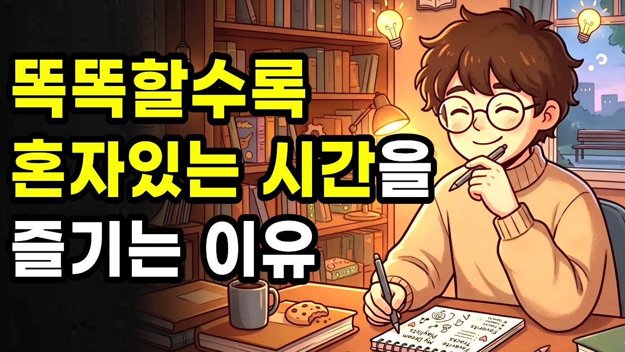 혼자있는 시간을 즐기는 사람일수록 지능이 높은 진짜 이유