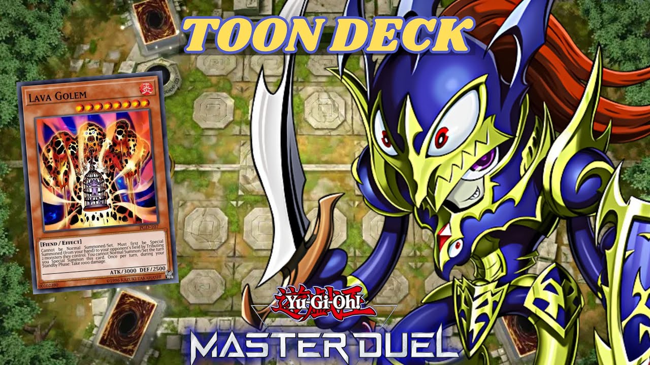 The DIABOLICAL TOON DECK PROFILE - Going Second Build | Yu-Gi-Oh! Master Duel Ranked