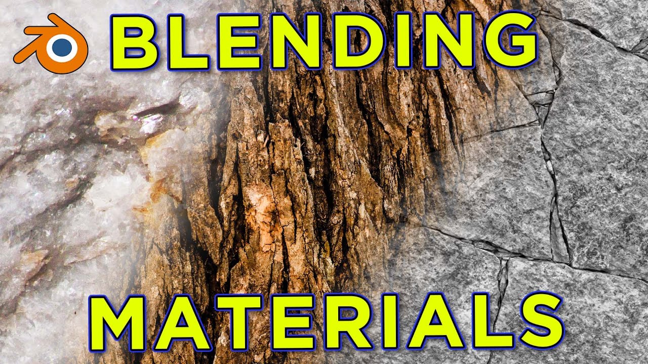Mixing materials in Blender Smoothly - Blender Basics Tutorial