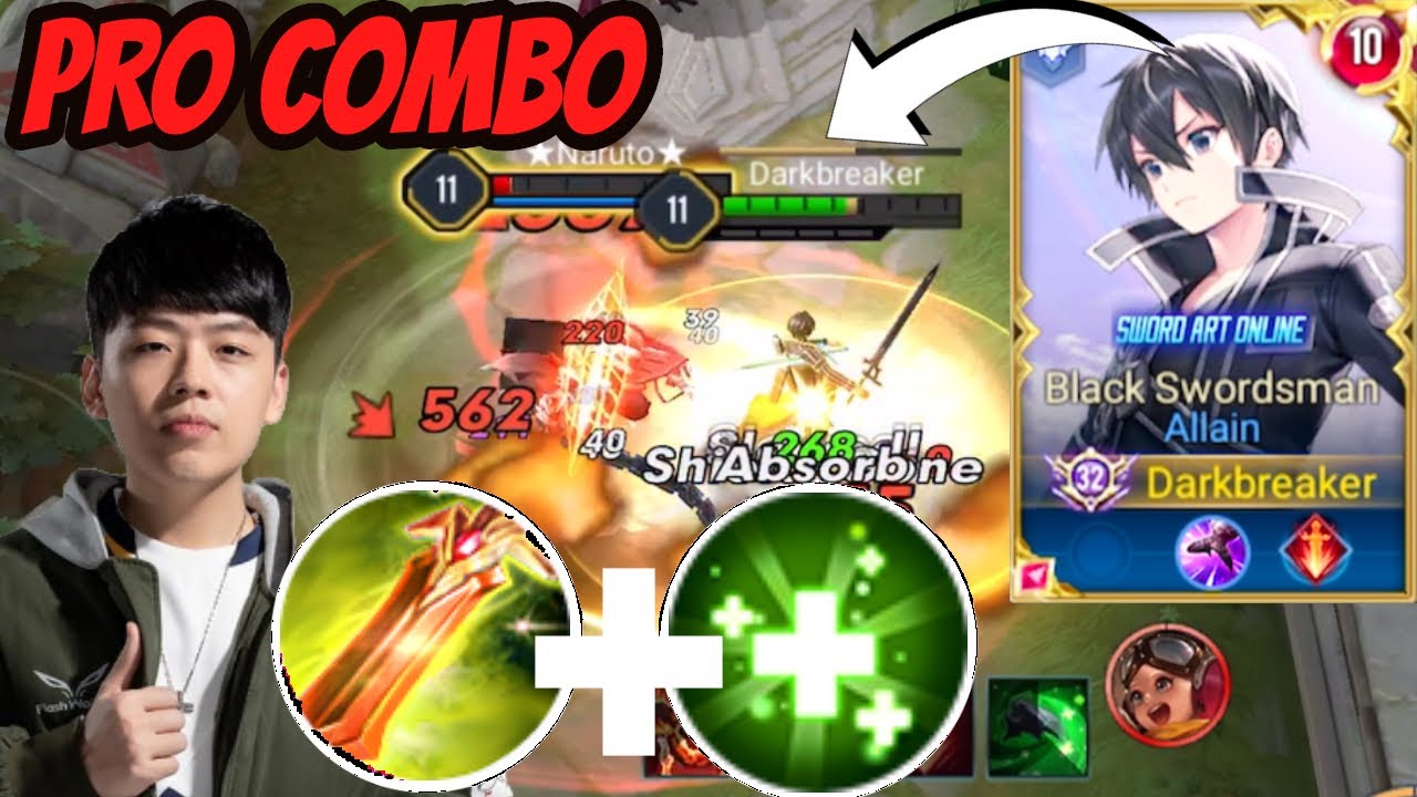 ALLAIN NEW PRO BUILD BY FW HEROES - KIRITO GAMEPLAY  | AoV | 傳說對決 | RoV | Li&ecirc;n Qu&acirc;n Mobile