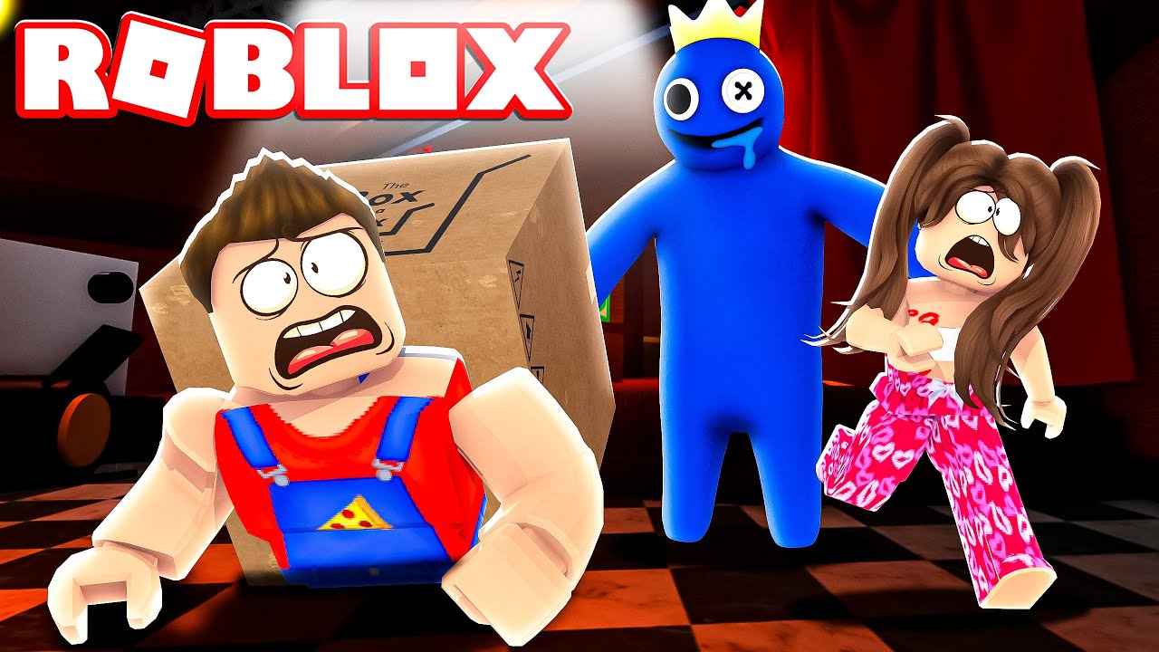 SCAPPIAMO DAI RAINBOW FRINDS SU ROBLOX!!