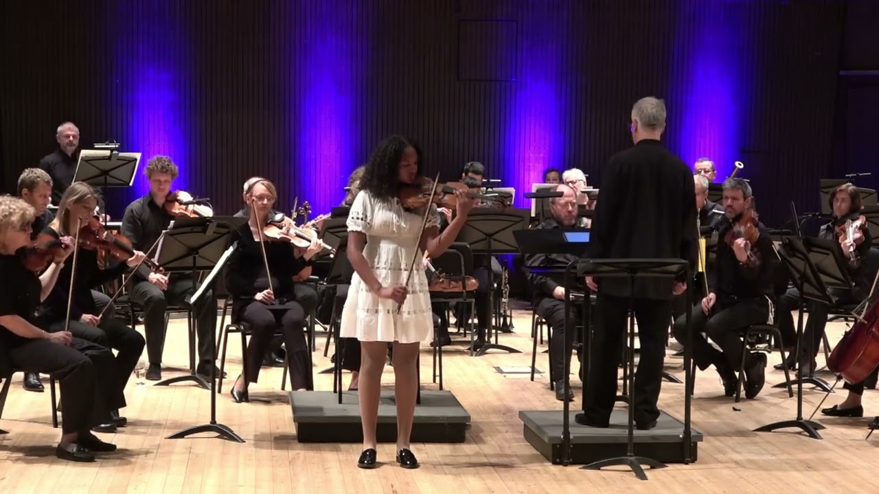 Bitanya Belay with JSO - Bruch Violin Concerto; mov. 1 | April 2023
