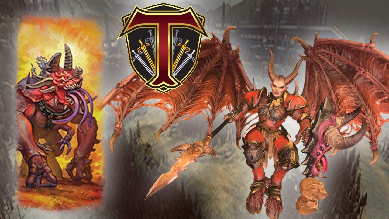 Slaughterbrute is USEFUL?! Khorne vs High Elves - Total War Warhammer 3