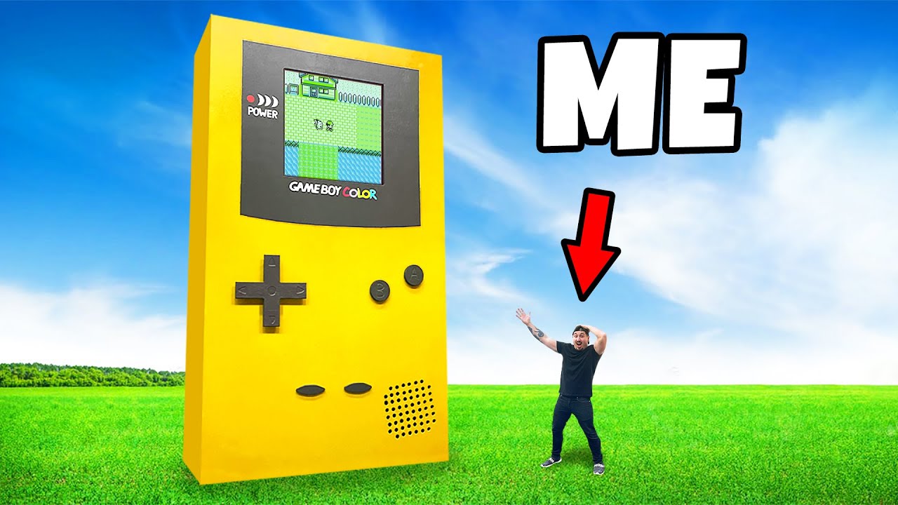 Я построил самый большой в мире Gameboy