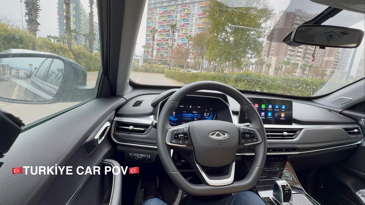 CHERY TİGGO 7 PRO 1.6 T-GDİ 183HP ŞEHİR İÇİ VE OTOBAN POV SÜRÜŞÜ 4K60FPS