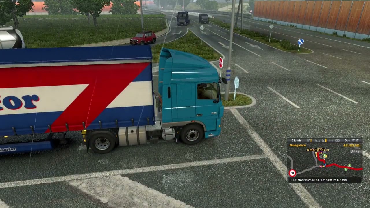 Amsterdam - Rome; European Route E35 Dedication Drive Southbound - Euro Truck Simulator 2 1.31