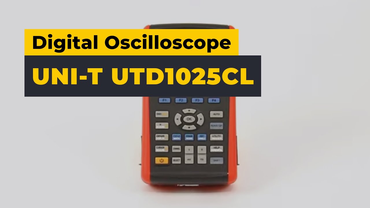 Портативный цифровой осциллограф UNI-T UTD1025CL