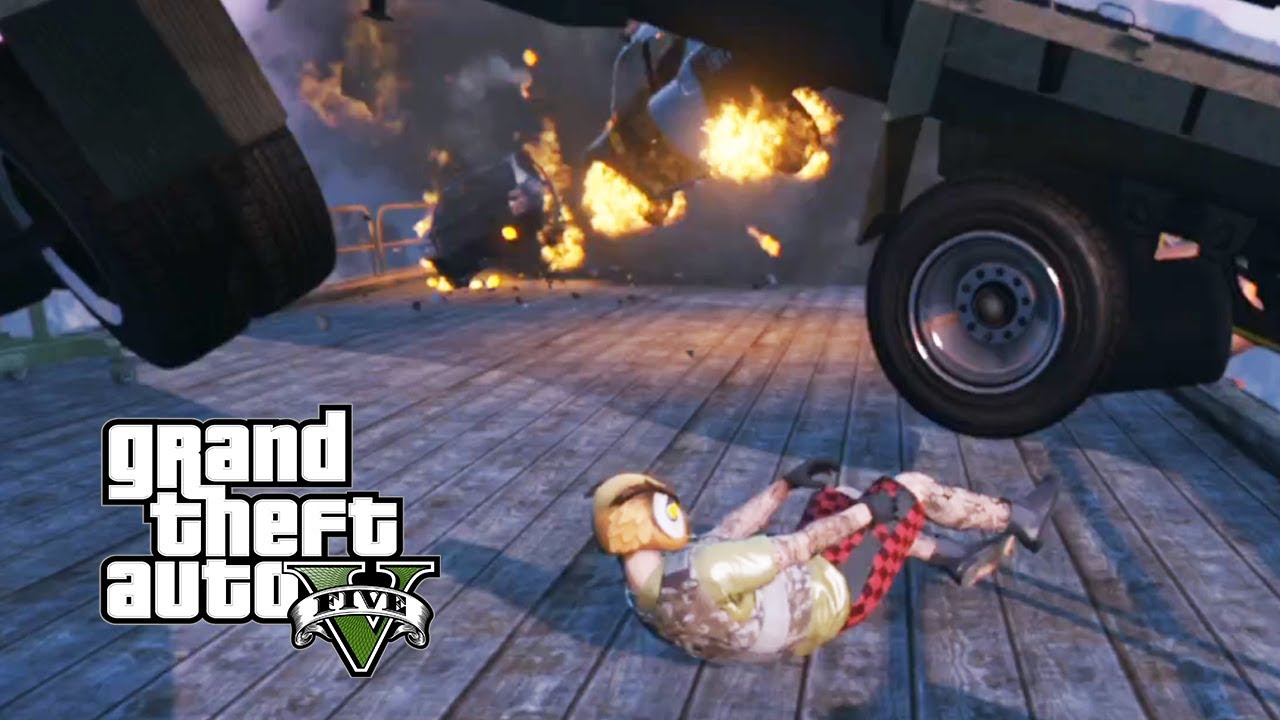 ME CAE DE TODO ENCIMA Y SOBREVIVO!! DEATH RUN DIRECTO COMPLETO GTA V