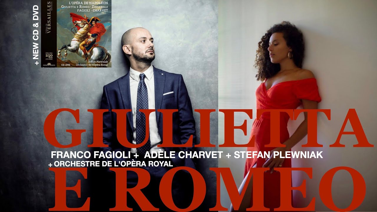 Franco Fagioli - Giulietta e Romeo - NEW CD & DVD Château de Versailles Spectacles