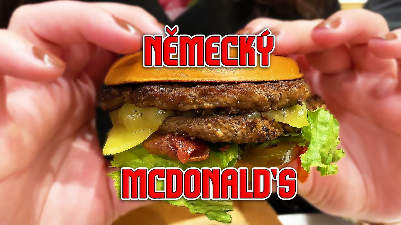 ŽEBÍRKOVÝ BURGER a Německý McDonald's!