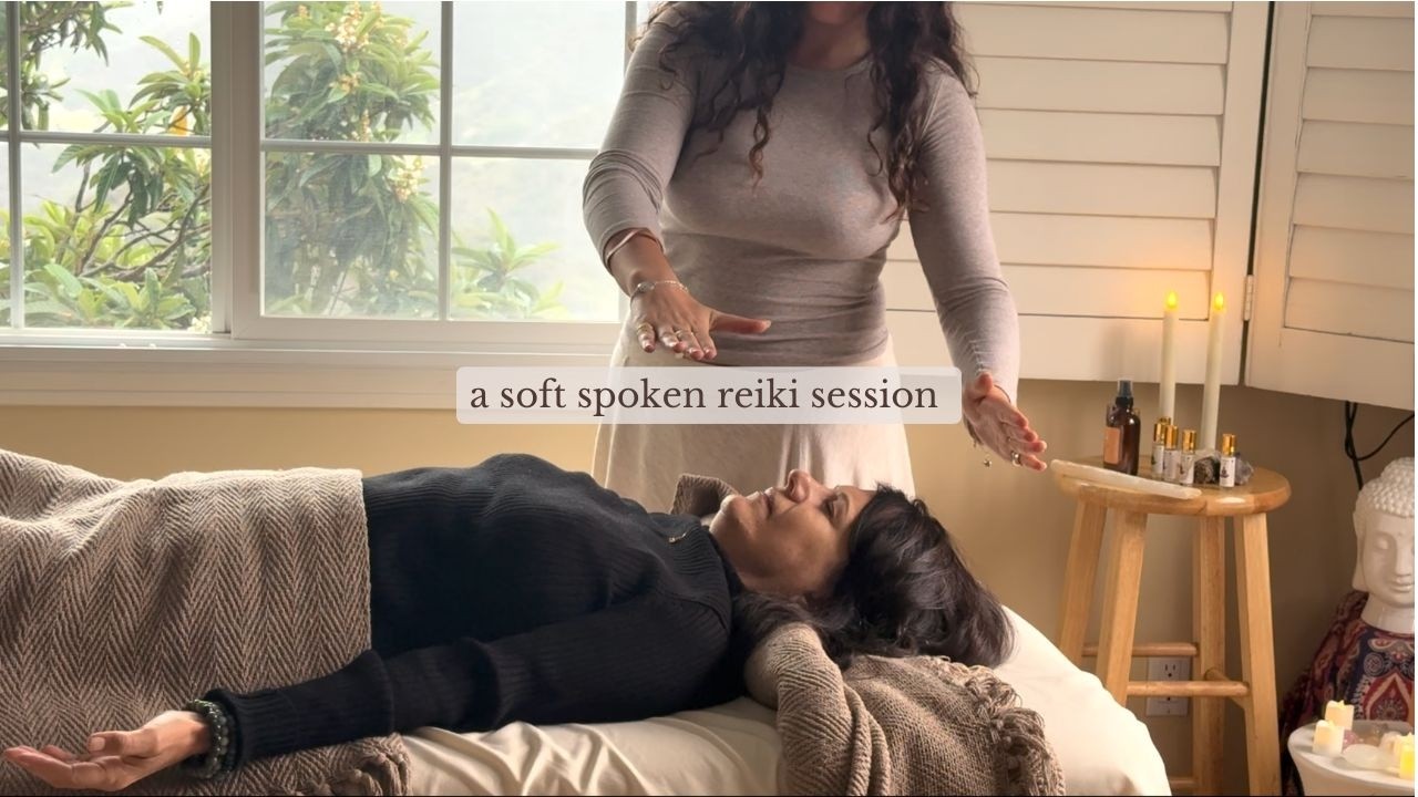 unintentional ASMR, reiki for sleep | gentle in-person session