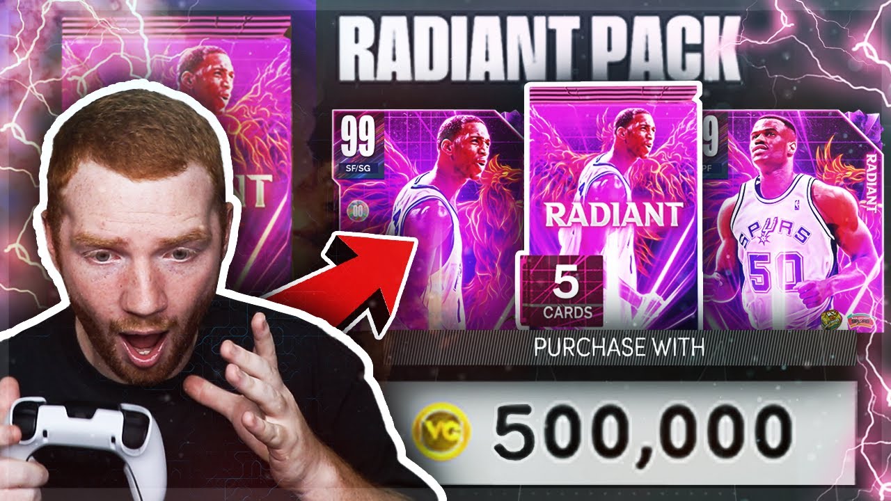 I CAN'T BELIEVE THIS!! INSANE *RADIANT* DARK MATTER PACK OPENING!! (NBA 2K23 MyTeam)
